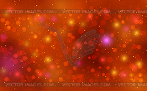 Christmas and New Year background - vector image