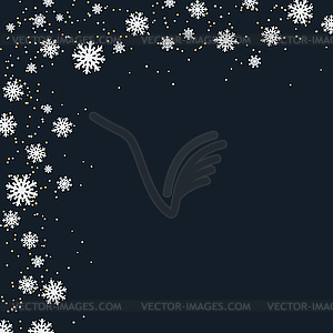 Рождество и Новый Год роскошный фон вектор - векторизованное изображение клипарта