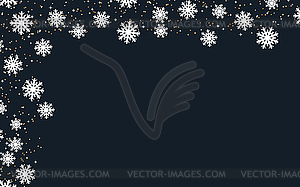 Christmas and New Year luxury vector background - vector clip art