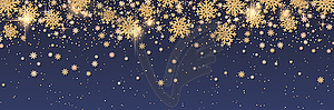 Christmas and New Year vector banner template - vector clipart