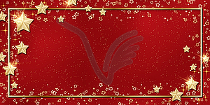 Christmas and New Year luxury vector background - vector clip art