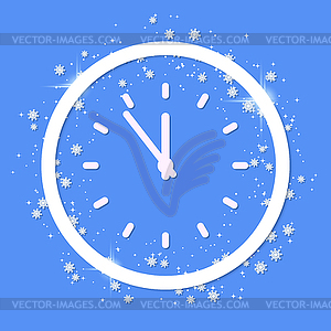 Christmas and New Year luxury vector background - royalty-free vector image