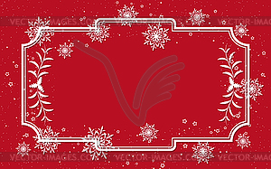 Christmas and New Year elegant background - vector clip art