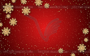 Christmas and New Year luxury vector illustration - vector image