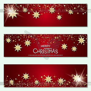 Christmas and New Year luxury vertical vector banners - vector clip art