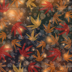 Autumn style elegant vector background - vector clip art