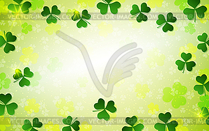 St.Patrick Day vector background - vector clipart