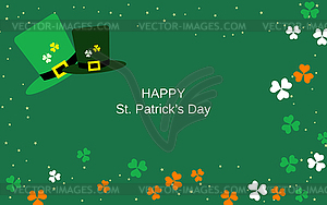 St.Patrick Day vector background - vector image