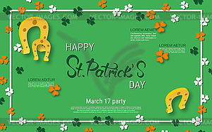 St.Patrick Day vector illustration - vector image