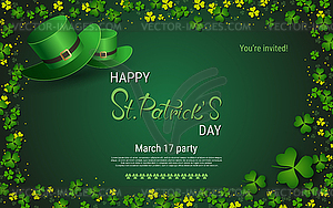 St.Patricks Day vector illustration - vector clipart