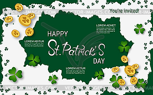 St.Patricks Day vector illustration - vector clip art