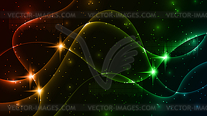 Abstract dynamic style vector background - vector clip art