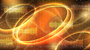 Abstract dynamic style vector background - vector image