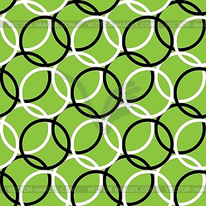 Seamless texture with rings. Abstract background - vector EPS clipart