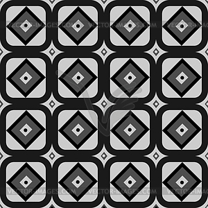 Seamless texture with rhombus. Abstract background - vector clipart