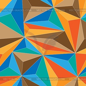 Seamless triangle pattern. background. Geometric - royalty-free vector image