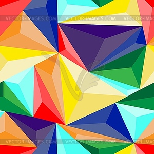 Seamless triangle pattern. background. Geometric - vector clip art