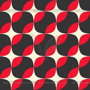 Retro seamless pattern with circles. Colorful - color vector clipart