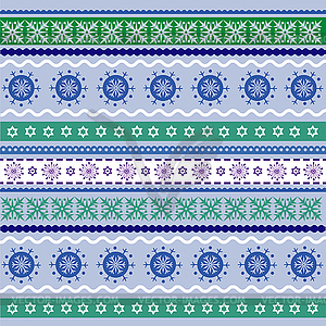 Christmas and New Year background, wrapping paper  - vector image