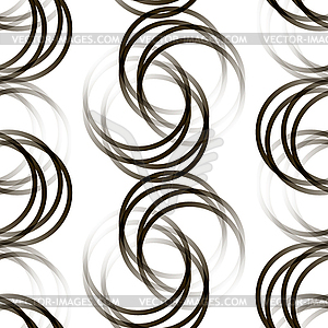 Chains of rings - vector clipart