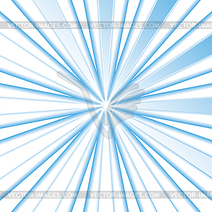 Sky blue beams - vector clipart