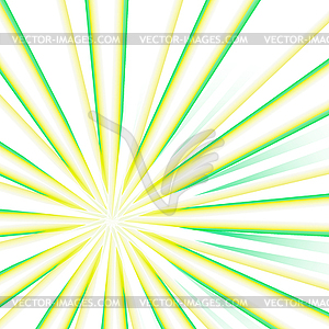 Beautiful rays background design - vector image