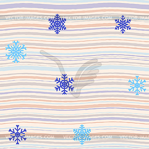 Christmas seamless pattern - vector image