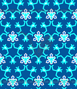 Синий голубой белый цвет абстрактный геометрический узор - цветной векторный клипарт