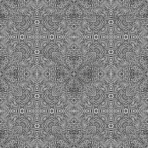 Monochrome seamless pattern - vector image