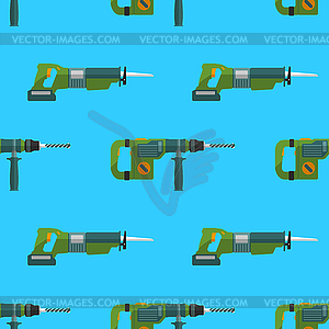 Perforator reciprocating saw pattern - vector image