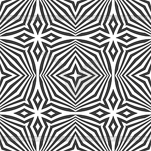 Optical art abstract seamless pattern - vector clip art