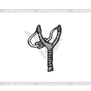 Slingshot - vector image