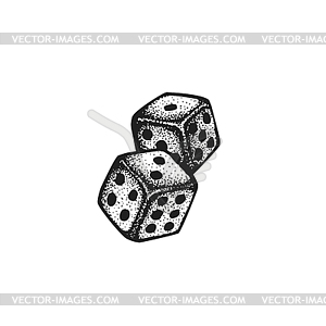 Dice - vector clip art