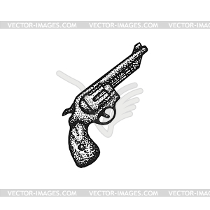 Revolver - vector clipart
