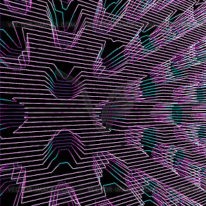 Particles glitch abstract surface background - vector image