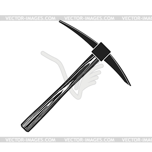 Pick mining tool - vector clipart