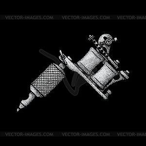 Tattoo Machine Vector Stock Clipart  RoyaltyFree  FreeImages