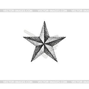 Star shape - vector image