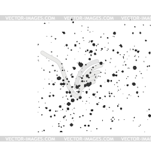 Abstract halftone grunge background texture - vector image