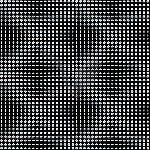 Halftone background seamless pattern - vector clipart