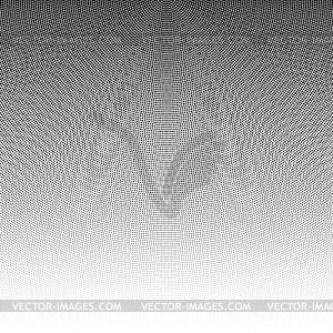 Monochrome halftone background - vector clip art