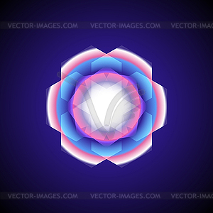 Mandala sacred geometry - vector clip art