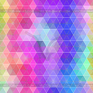 Abstract geometric seamless pattern - vector clipart