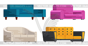 Sofa set - vector image