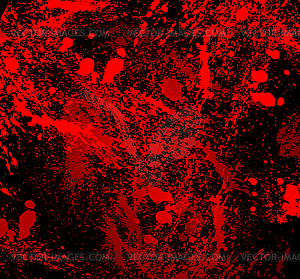 Blood splatters - vector clipart