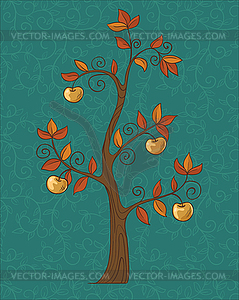 Apple tree - vector clip art