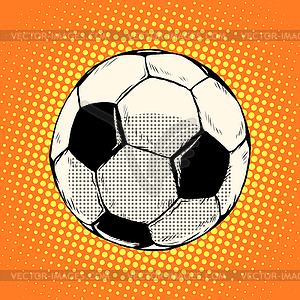 Soccer ball football - vector clipart