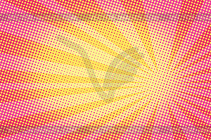 Retro comic yellow background raster gradient - vector clipart