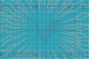 Blue pop art retro comic book halftone background - vector EPS clipart