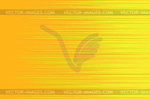 Orange yellow horizontal shading background retro - vector image